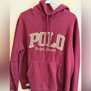 Polo by Ralph Lauren Men's Burgundy Hoodie